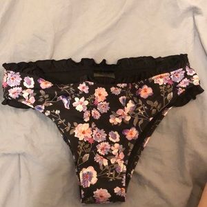 Floral bikini bottom